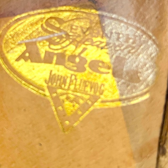 JOHN FLUEVOG ANGELS FLAME Black Cordovan Leather Heavy Seventh Heaven Soles 7.5 - Picture 11 of 14